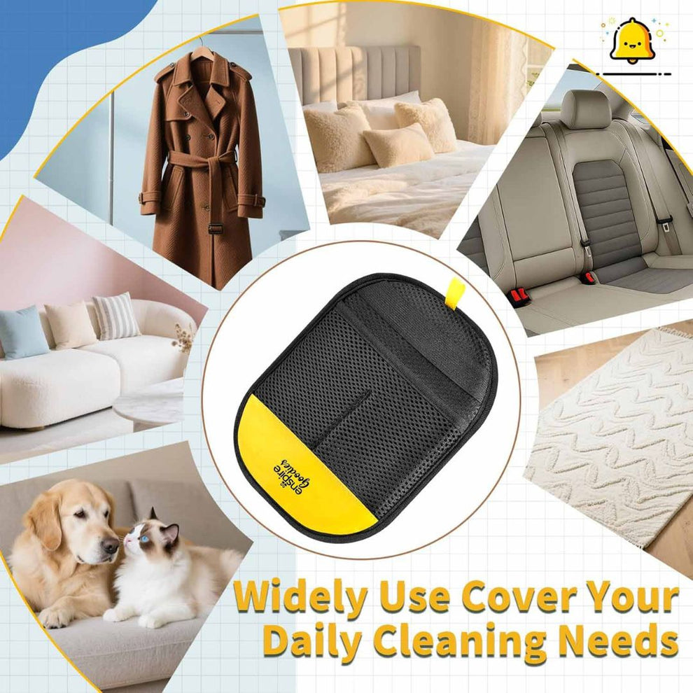 Pets Hair Remover Gloves Easy To Use (Buy 1 Get 1 Free)