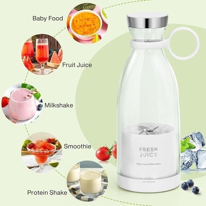 FreshBlend Portable USB Rechargeable Travel Juicer”