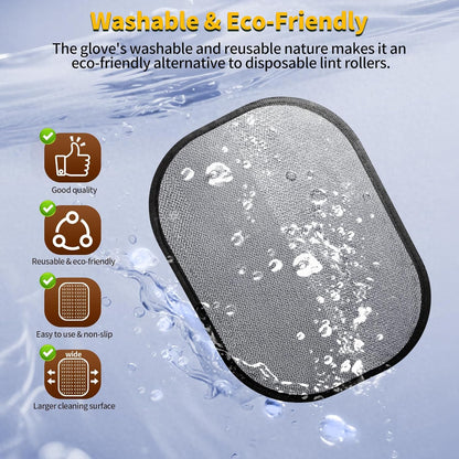 Pets Hair Remover Gloves Easy To Use (Buy 1 Get 1 Free)