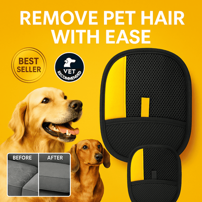 Pets Hair Remover Gloves Easy To Use (Buy 1 Get 1 Free)