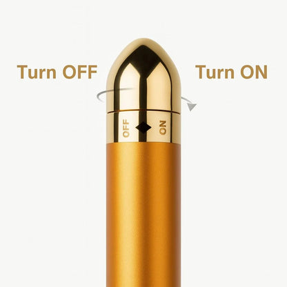 24K Gold Energy Beauty Bar Electric Facial Massage Roller 🌟50% OFF🌟