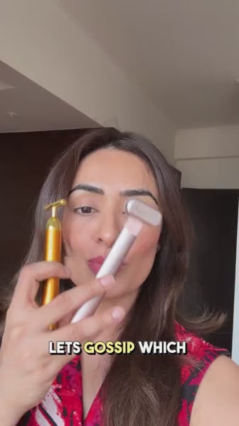 24K Gold Energy Beauty Bar Electric Facial Massage Roller 🌟50% OFF🌟